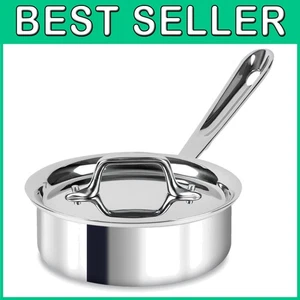 Tri-Ply Edelstahl Kochtopf - 1 Quart Induktion Kochgeschirr - Bild 1 von 11