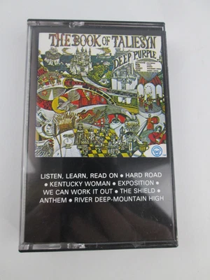 Deep Purple • The Book Of Taliesyn Cassette Tape 60s Classic Rock VTG - Image 1 of 3