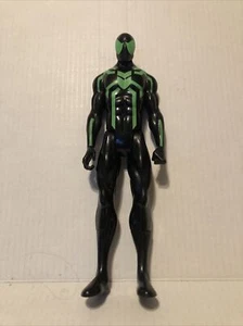 Hasbro Marvel Big Time Spiderman 12" Inch Titan Hero Series Figur grün schwarz - Bild 1 von 7