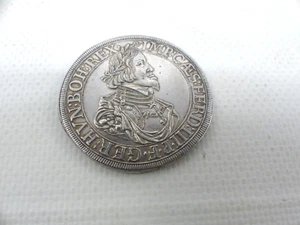 Silbermünze Stadt Taler Augsburg 1641 Ferdinand III. / Gewicht 28,8 Gramm - Bild 1 von 5