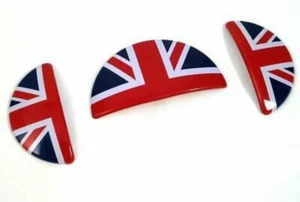 Union Jack Interior Door Handle+Glove Box Covers for Mini Cooper R50 R52 R53 - Picture 1 of 4