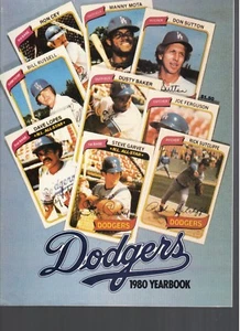 1980 Los Angeles Dodgers Official Yearbook - Ex Mint - Picture 1 of 1