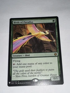 BIRDS OF PARADISE mtg NM Conspiracy: Take The Crown Rare - Picture 1 of 9