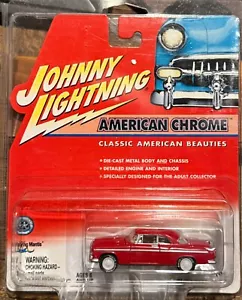 Johnny Lightning American Chrome 1955 Chrysler C-300 White Lighting - Picture 1 of 1