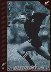 1995 NEW ZEALAND ALL BLACKS World Cup Card JOHN KIRWAN Ultimate Lineup - Picture 1 of 2
