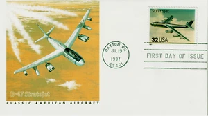 #3142h -Stratojet 32c Aircraft Fleetwood FDC First Day of Issue 1997 - Picture 1 of 2