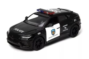 Coche de policía Kinsmart 5" Lamborghini Urus Performante modelo 1:40 Die Cast Pull - Imagen 1 de 1