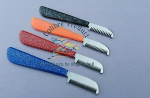 Haustier Stripping Pflegemesser Katze Hunde Haustier Kämme 4er Set - Bild 1 von 3