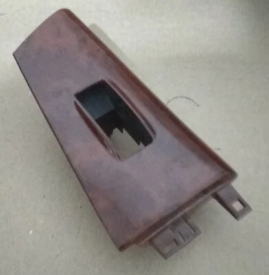 Toyota Corolla 2007 lado izquierdo del conductor interruptor de ventana trasera moldura de madera OEM  Foto 1 de 4