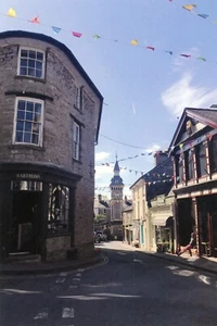 Hay-on-Wye (Buchhandlung), Hereford, Wales, UK -- POSTKARTE - Bild 1 von 2