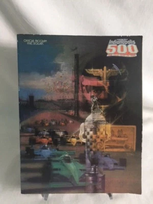 Indianapolis 500 Official Program 1988 Rick Mears Indianapolis Motor Speedway  - Image 1 of 2
