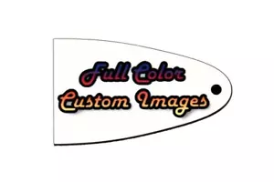 Maßgeschneiderte personalisierte Truss Rod Abdeckung mit Bild oder Logo für Schecter Gitarren - Bild 1 von 4