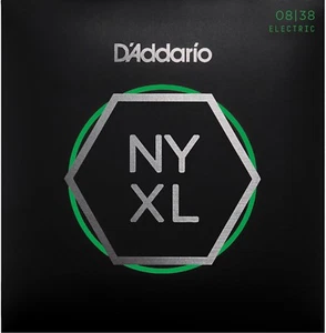Cuerdas para guitarra eléctrica NYXL0838 08-38 extra súper ligeras D'Addario - Imagen 1 de 14
