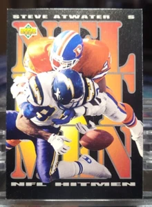 STEVE ATWATER 1993 Upper Deck Football #55 NFL Hit Men Denver Broncos Football - Picture 1 of 2
