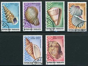 Togo Sc 881-4 C230-1 Seashells Tympanotomus Radula, Tonna galea, Conus mercator - Picture 1 of 5