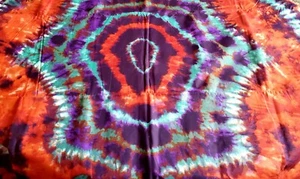 4 Yards Light Weight African Ankara Galaxy Prints Tie Dye Polyester Fabric. - Picture 1 of 3