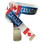 Ceintures à la mode drapeau canadien cool à libération rapide	