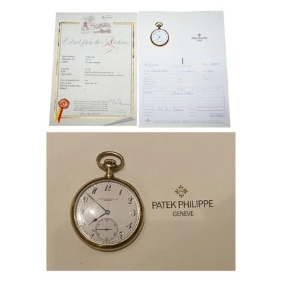 Lieutenant Colonel Owned Patek Philippe 1906 18ct Gold Pocket Watch - image 1 of 4