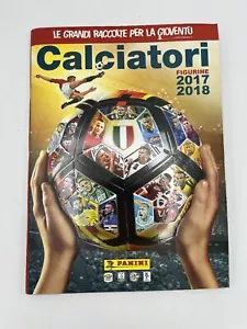 Calciatori Panini 2017 2018 Album figurine Completo - Picture 1 of 6