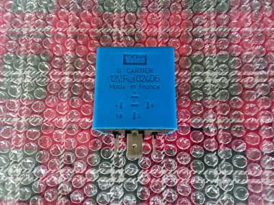 RELAIS Valeo G.CARTIER 02406 ,12v, 02 406 - Photo 1/4