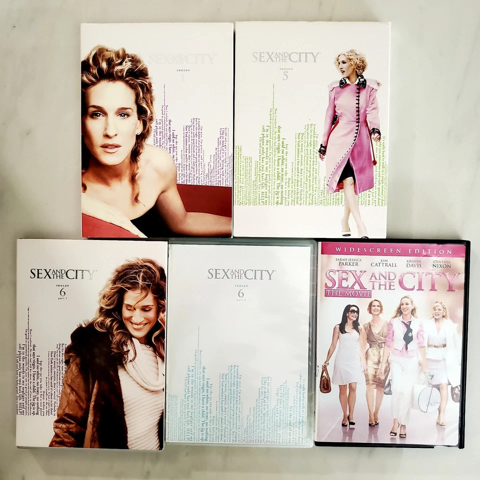 Sex and The City - Seasons 1-5-6 + Movie - DVD - Image 1 of 4
