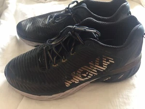 Hoka One One Arahi Running Shoes Men’s Size 11.5 Black Gold Navy “Marahi” - Picture 1 of 8