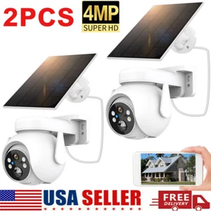 Camaras De Seguridad Para Exterior 4K Solar WIFI Inalambrica Con Vision Nocturna - Picture 1 of 72