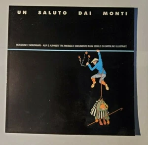 Book "un Saluto dai monti" on postcards, Enrico Sturani, Torino,It - Picture 1 of 2