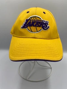 Los Angeles Lakers Adjustable Strapback Hat Cap Yellow - Picture 1 of 5