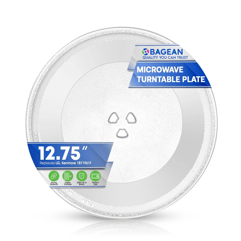 Microwave Plate Replacement 12 3/4" Fits 1B71961F LG and Kenmore Microwave Gl...