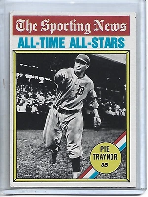 Pie Traynor 1976 Topps Baseball ATG Card #343-Pittsburgh Pirates - Image 1 of 2