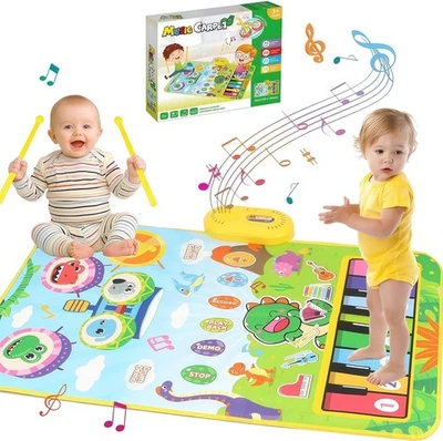 Juguetes para niñas de 1 año Regalos: Alfombra musical para bebés niños pequeños de 1-2 a 3 pulgadas... Foto 1 de 4