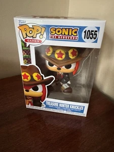 Funko POP! Games Sonic Treasure Hunter Knuckles #1055 – Mint-in-Box – UK Seller - Picture 1 of 7