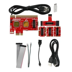 Carte de test multifonction de débogage prise en charge PCI, PCI-E, LPC, MSATA R7R57667 - Photo 1/7
