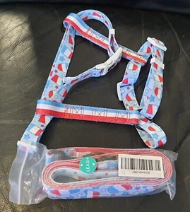 Frenchie French Bulldog Matching Strap Harness & Lead set Lollipops one size - Picture 1 of 3