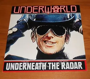Underworld Underneath the Radar 1988 Poster Flat Promo 12x12 RARE Electronic - Picture 1 of 2