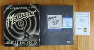 The Guitars of JAMES HETFIELD "Messengers" 2023 Book PSA AN20080 METALLICA - Picture 1 of 3