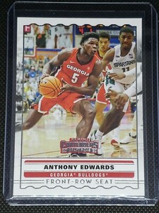 2020 Panini Contenders ANTHONY EDWARDS RC #SS-2 FRONT ROW SEAT Timberwolves