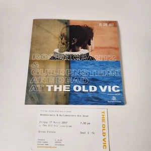 London Old Vic ROSENCRANTZ & GUILDENSTERN SIND TOT Programm '17 mit Daniel Radcliff - Bild 1 von 8