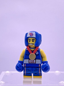 Lego Collectable Minifigures - Team GB - Brawny Boxer - tgb001