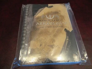 WELTPARTY ARKOLOGIE MUSIK & TAGEBUCH SPIRALGEBUNDEN COUCHTISCH 5 CD 70 TRACK CD SET - Bild 1 von 2