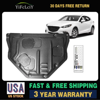 For Mazda3 2015-2017 Front Engine Splash Shield Engine Cover Case Guard Foto 1 de 4