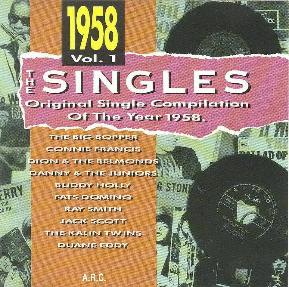 50er Rockabilly CD THE ORIGINAL SINGLE COMPILATION OF THE YEAR 1958 - Vol. 1 - Bild 1 von 1