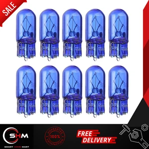1-70 x W5W 501 Cool Blue Sidelight Bulbs 12v 5w Capless Car Auto Side Light Bulb - Bild 1 von 5