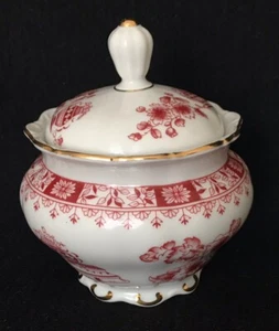 Seltmann Weiden - China Rot - Theresia - Zuckerdose - Bild 1 von 3