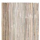 6'x16' Split Bamboo Fence Roll Natural Tan Slats Screening Garden Patio Decor