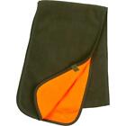 Seeland Reversible fleece scarf Pine green/Hi-Vis orange  Green One Size  Ties