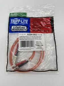 Tripp Lite N304-003 Duplex Multimode 62,5/125 Glasfaser Patchkabel SC/ST 3 Fuß (NEU) - Bild 1 von 3