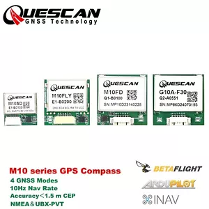 Modulo GPS M10050 M10 con bussola per drone FPV GLONASS Galileo BeiDou QZSS - Foto 1 di 14