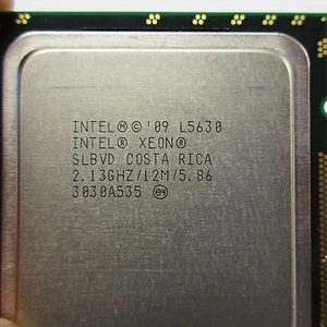 Intel Xeon SLBVD L5630 2.13 GHz /12M / 5.86 LGA1366 Quad Core CPU Processor - Picture 1 of 2